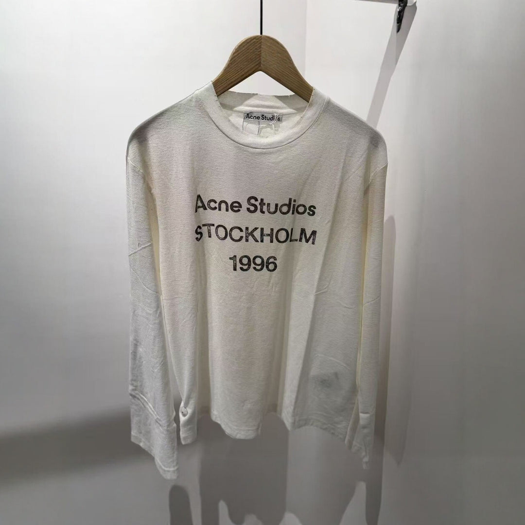 Herren Langarm-Shirt mit Logo‑Print und Rundhalsausschnitt Echo Archiv