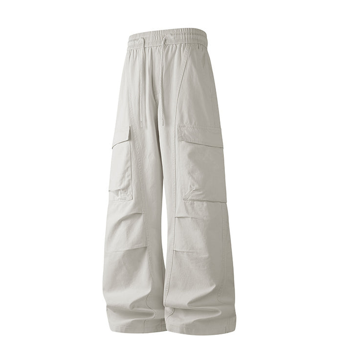 Herren Baggy-Cargo-Hose mit tiefem Schritt, Oversized-Silhouette und aufgesetzten Utility-Taschen Echo Archiv