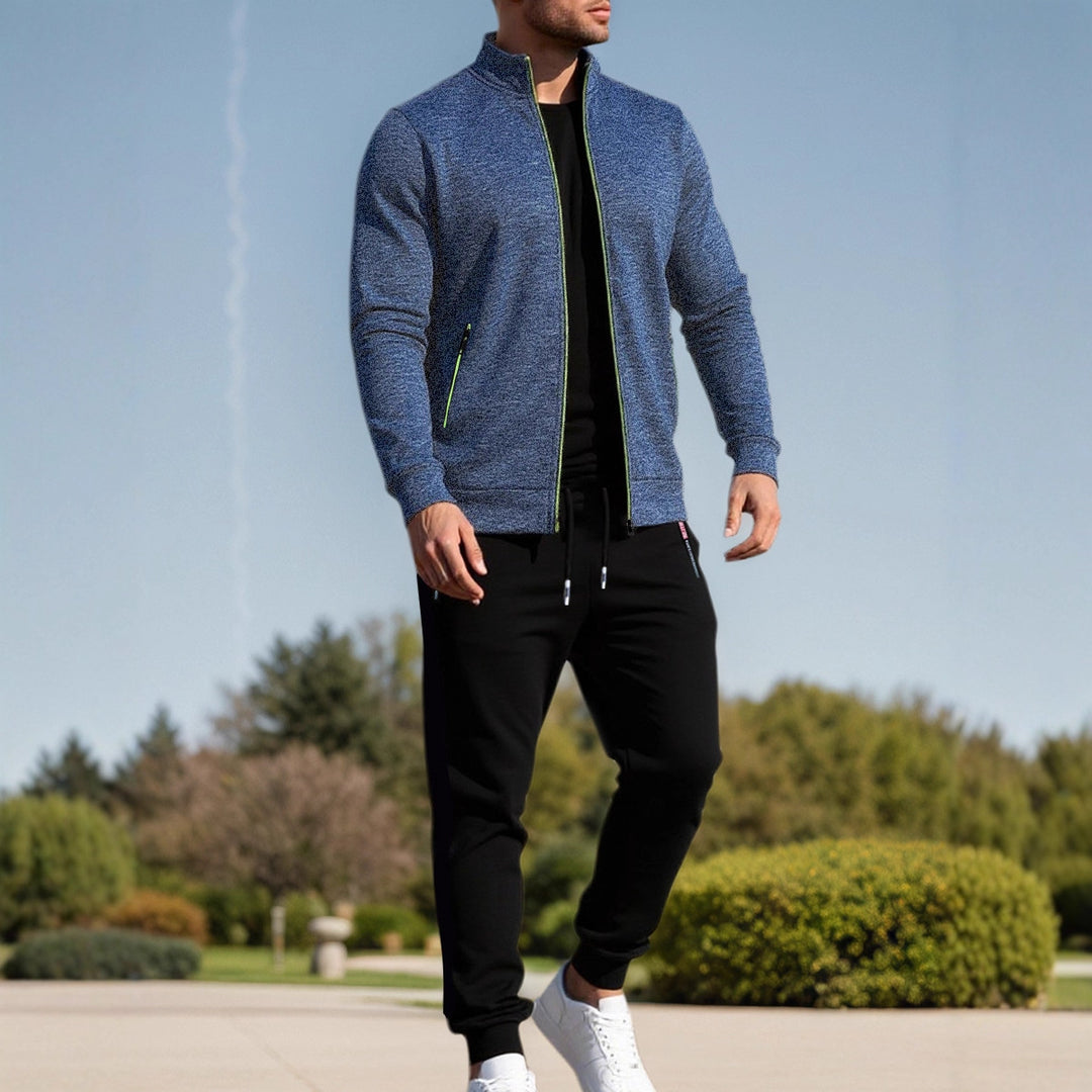 Herren Sportjacke mit hochelastischen Materialien und komfortabler Passform Echoarchiv