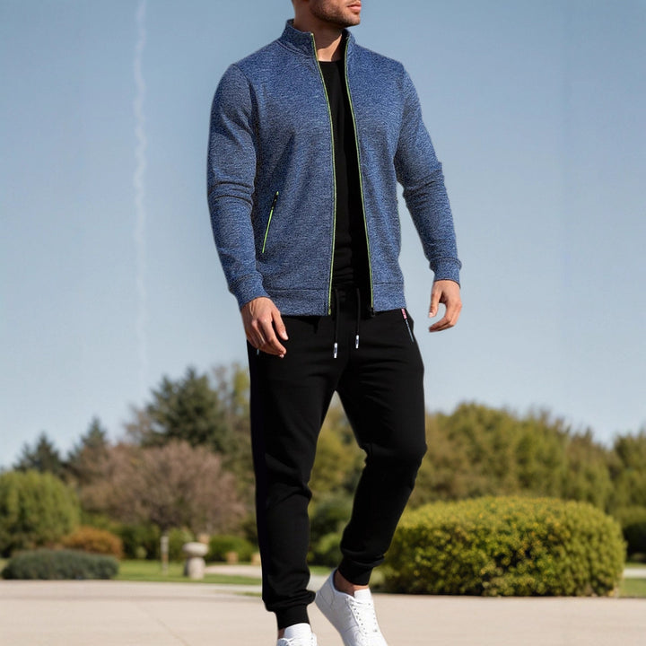 Herren Sportjacke mit hochelastischen Materialien und komfortabler Passform Echoarchiv