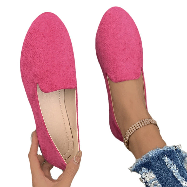 Damen Bequeme Slipper Im Eleganten Design mit Weicher Oberflächenstruktur Echoarchiv