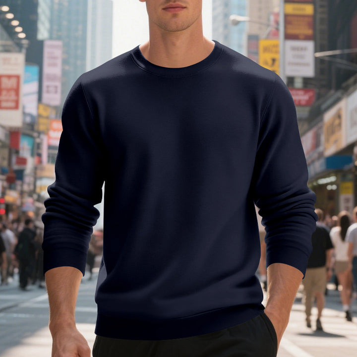 Herren Sweatshirt mit Rundhalsausschnitt Echoarchiv