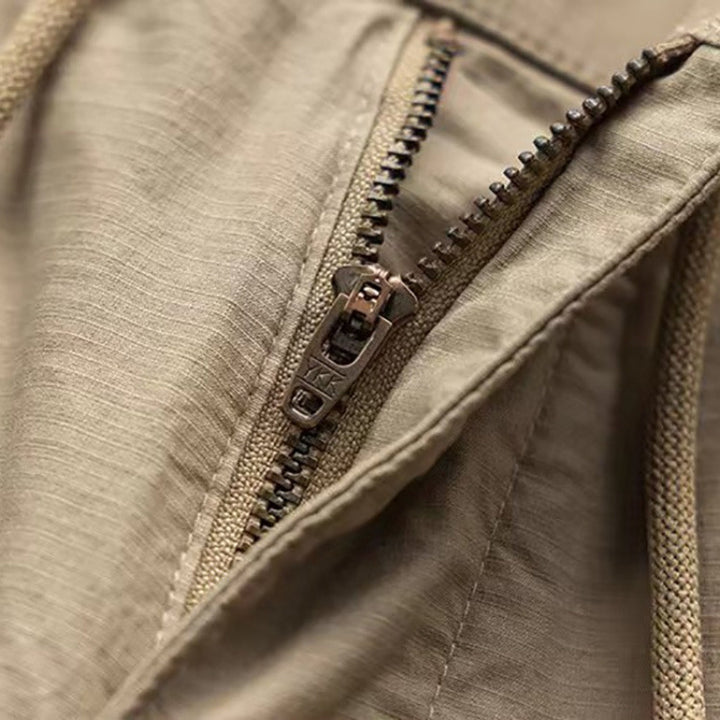 Herren lässige Cargo-Shorts mit atmungsaktivem Material und verstellbarem Bund Echoarchiv