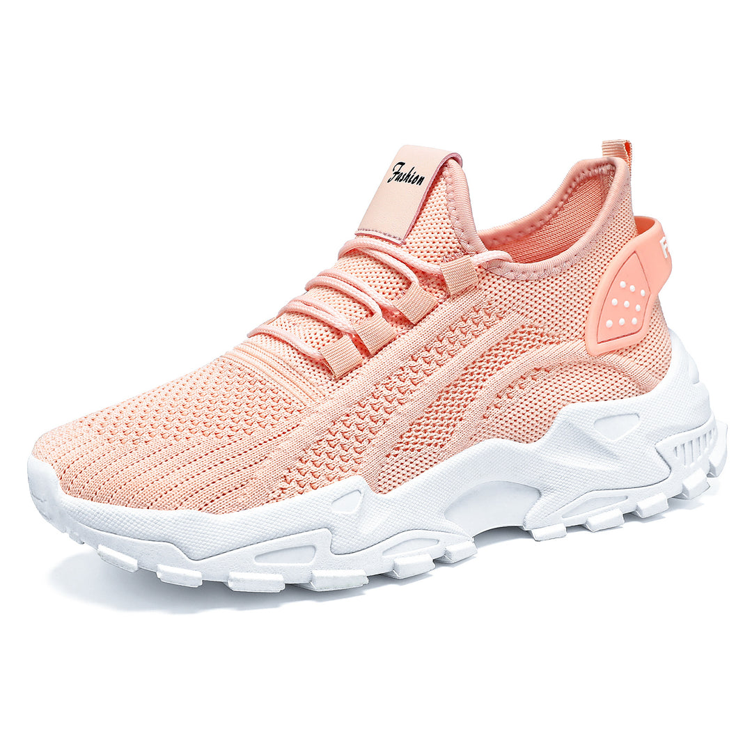 Unisex nan atmungsaktive Strick-Sneaker mit dicker Profilsohle und elastischem Slip-on Echo Archiv