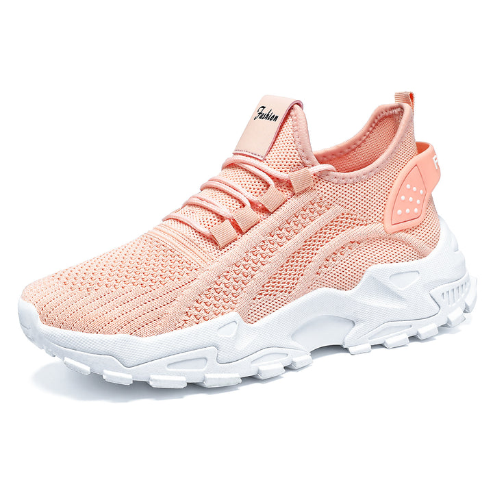 Unisex nan atmungsaktive Strick-Sneaker mit dicker Profilsohle und elastischem Slip-on Echo Archiv