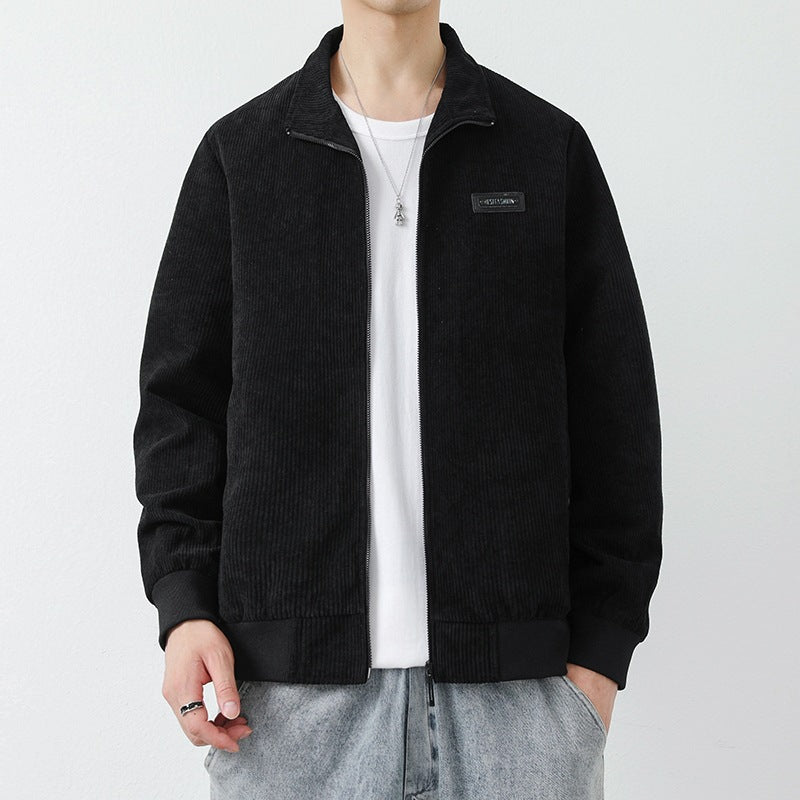 Herren Lässige Cordjacke Echo Archiv