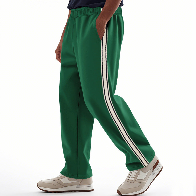 Herren Freizeit-Jogginghose mit seitlichen Streifen und elastischem Bund Echoarchiv