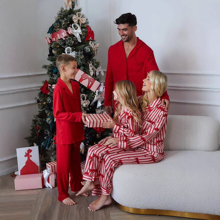 Damen Pyjama mit festlichem Design Echo Archiv
