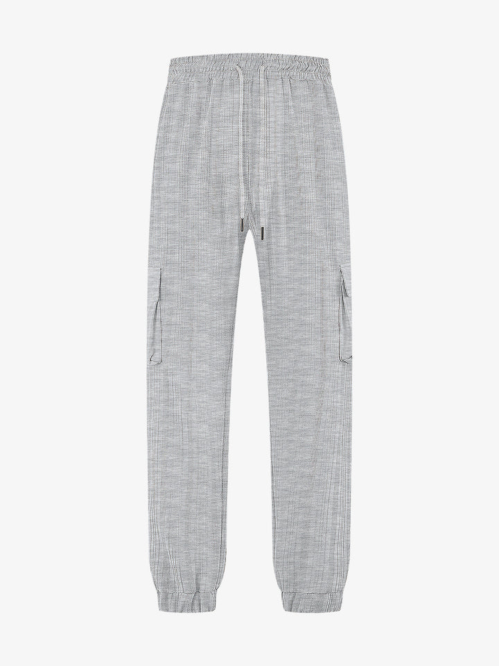 Herren Cargo-Style Sweatpants mit elastischem Bund und praktischen Seitentaschen Echoarchiv