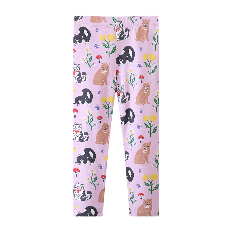 Kinder Leggings mit tierischem Motiv Echo Archiv