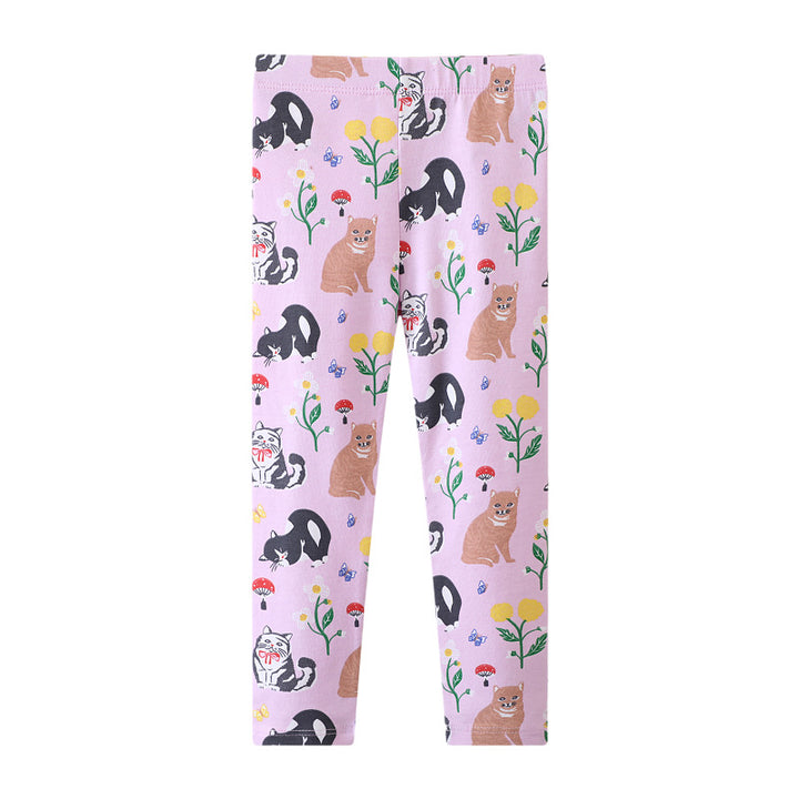 Kinder Leggings mit tierischem Motiv Echo Archiv