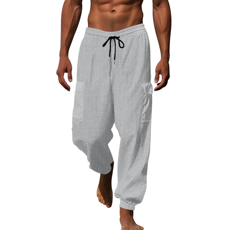 Herren Cargo-Hose mit elastischem Bund und praktischen Seitentaschen Echoarchiv