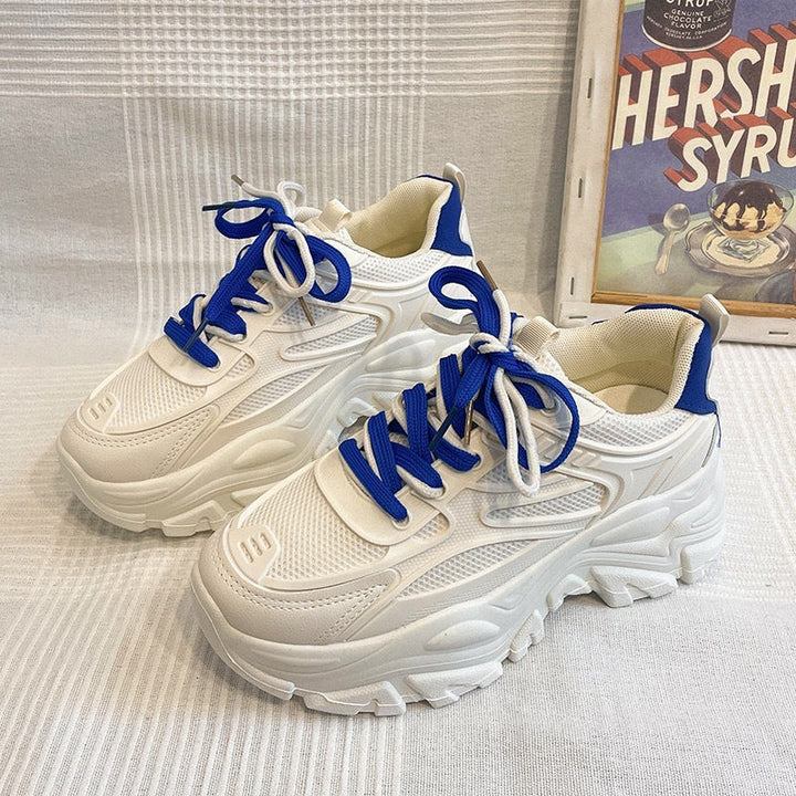 Damen Chunky Sneakers mit atmungsaktiver Mesh-Oberfläche und rutschfester Sohle Echo Archiv