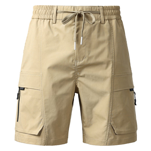 Herren Cargo-Shorts mit elastischem Bund und mehreren praktischen Taschen Echoarchiv