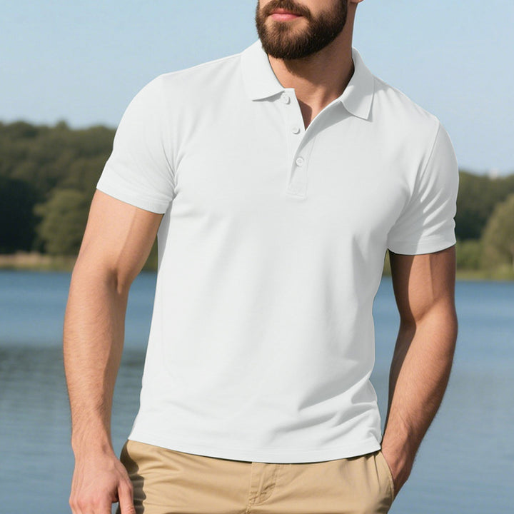Herren Polo-Shirt mit atmungsaktiver Anti-Pilling-Technologie Echoarchiv