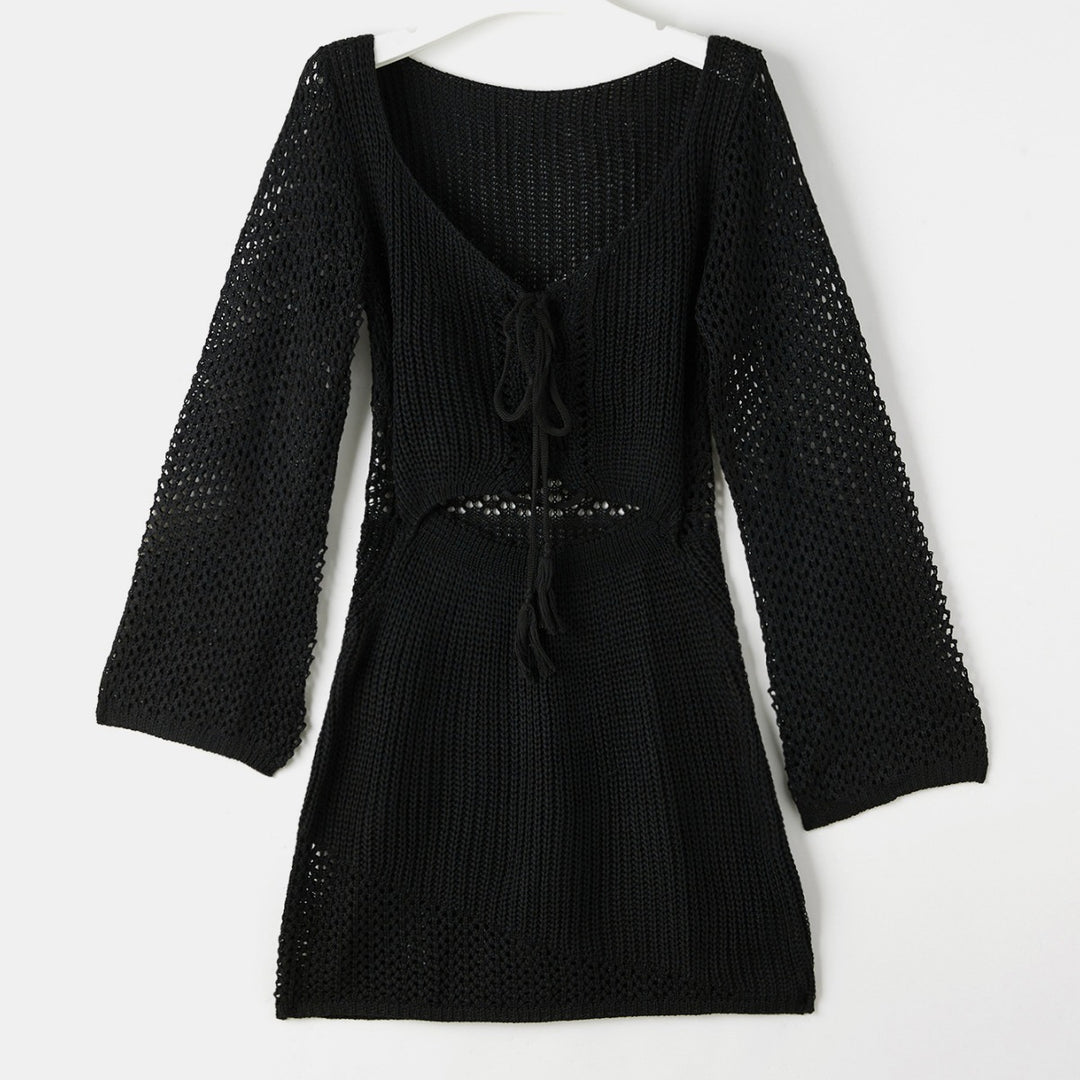 Damen Strickkleid mit Cut-Out und langen Ärmeln Echo Archiv