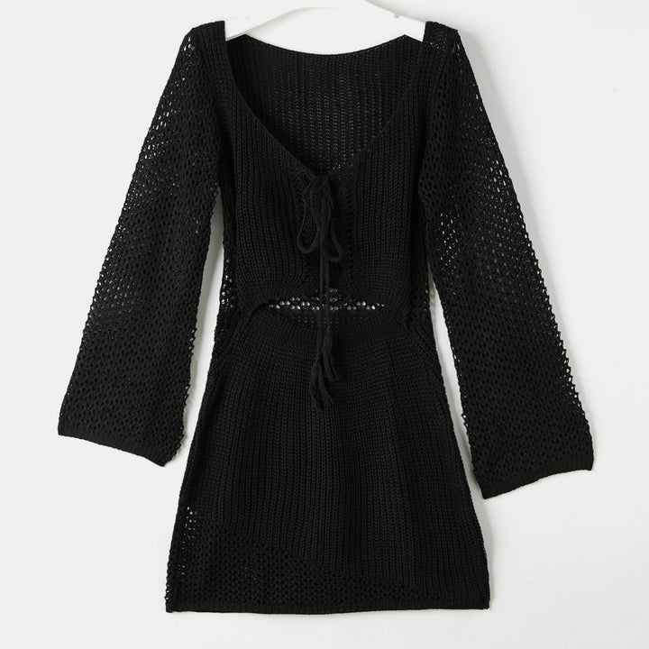 Damen Strickkleid mit Cut-Out und langen Ärmeln Echo Archiv