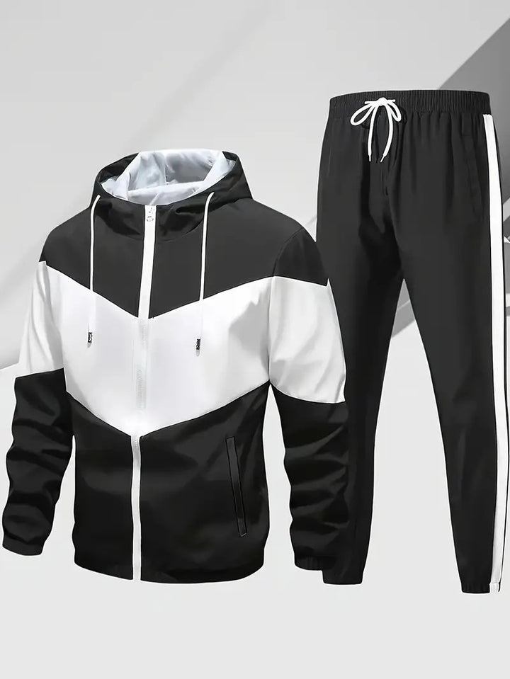 Herren Sportliches Trainingsanzugset Echo Archiv