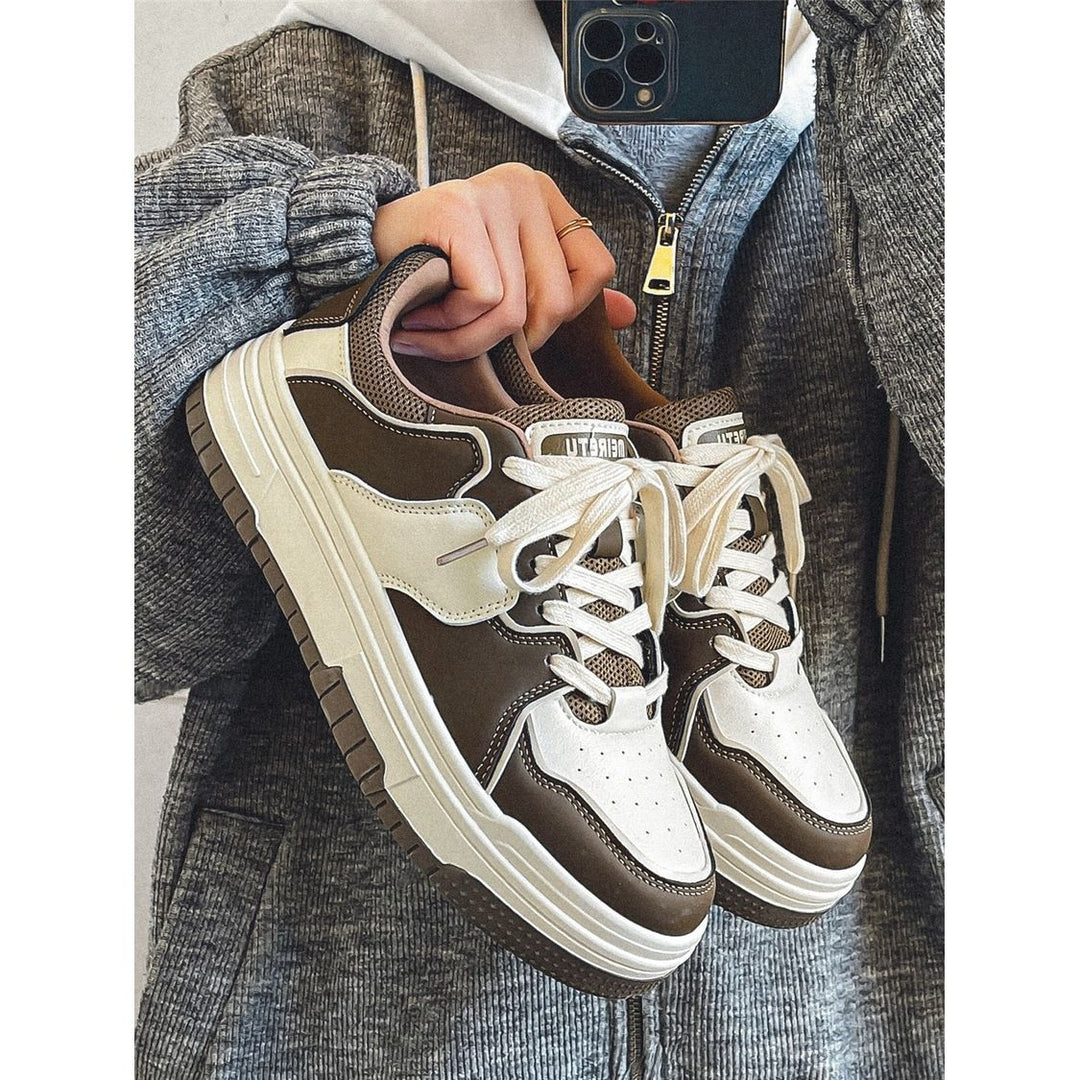 Damen Sportliche Chunky Sneakers mit atmungsaktiver Oberflächenstruktur und flexibler Sohle Echo Archiv