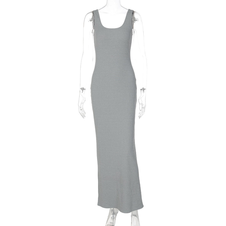 Damen Figurbetontes Langkleid aus hochwertigem Stretchmaterial Echo Archiv