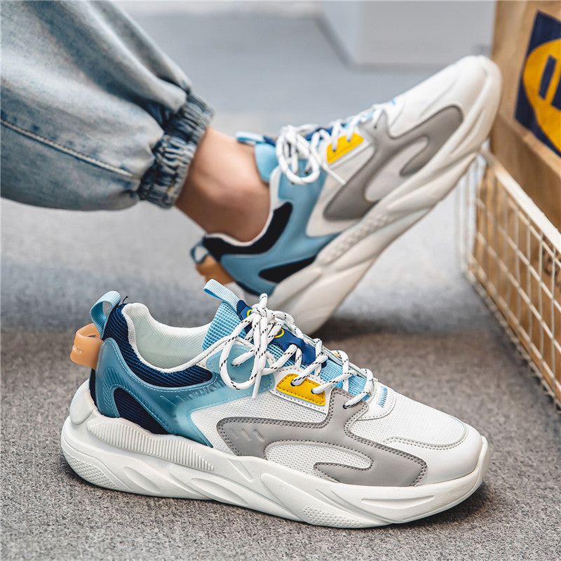 Herren Moderne Chunky-Sneaker mit atmungsaktivem Strickoberteil, gepolsterter Komfortsohle und rutschfester Profil-Laufsohle – Norré