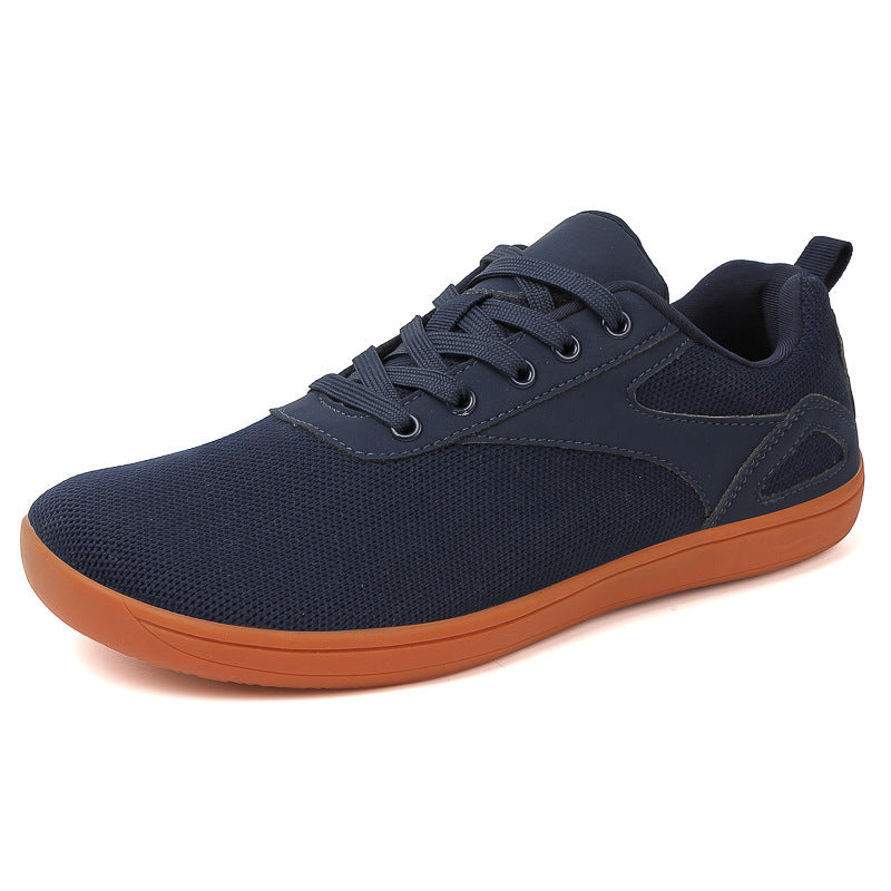 Unisex atmungsaktive Strick-Freizeit-Sneaker mit gepolstertem Fersenkragen und flexibler EVA-Laufsohle – Norré