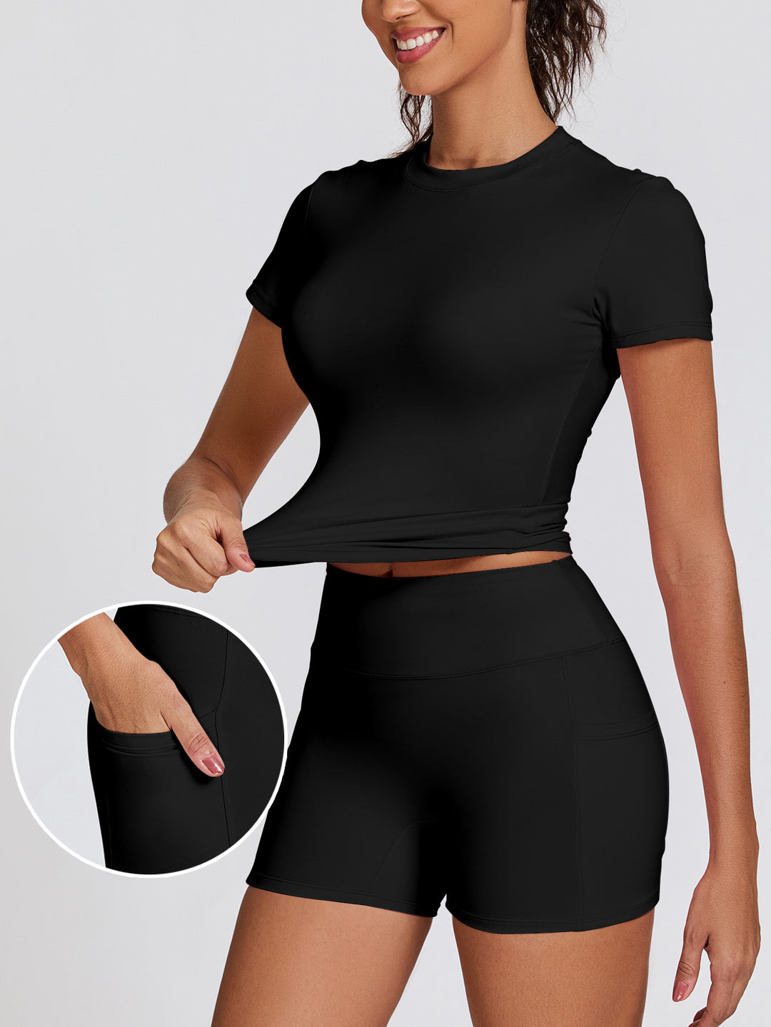 Damen Funktionsshirt mit körperbetonter Passform Echo Archiv