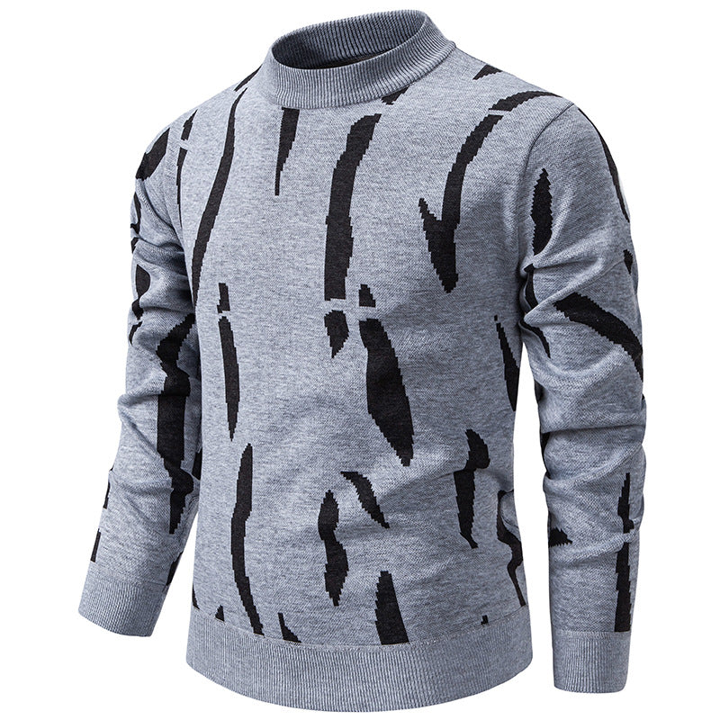 Herren modischer Sweatpullover mit einzigartigem grafischem Muster Echoarchiv