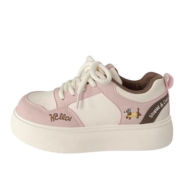 Damen Trend-Sneaker mit verspieltem Tiermotiv und federnder Sohle Echo Archiv