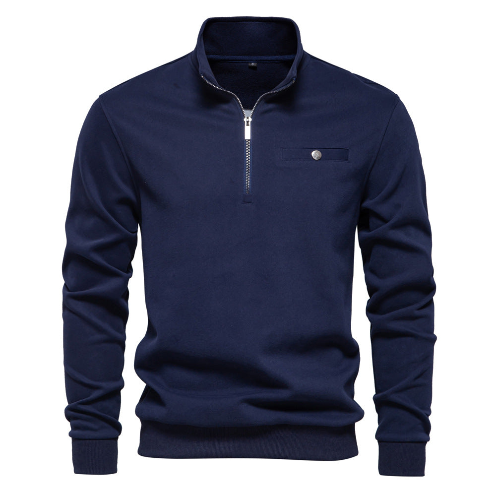 Herren Sweatshirt mit Stehkragen Echoarchiv
