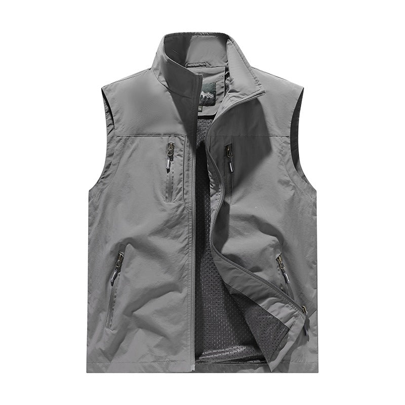 Herren Funktionale Outdoor-Weste Echo Archiv