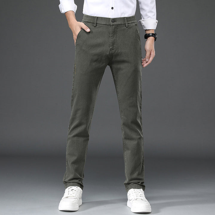 Herren elegante und modische Freizeithose Echoarchiv