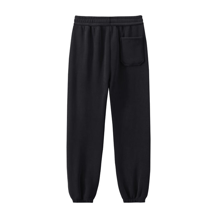 Herren Fleece-Jogginghose mit elastischem Bund, Kordelzug und gerippten Bündchen Echoarchiv