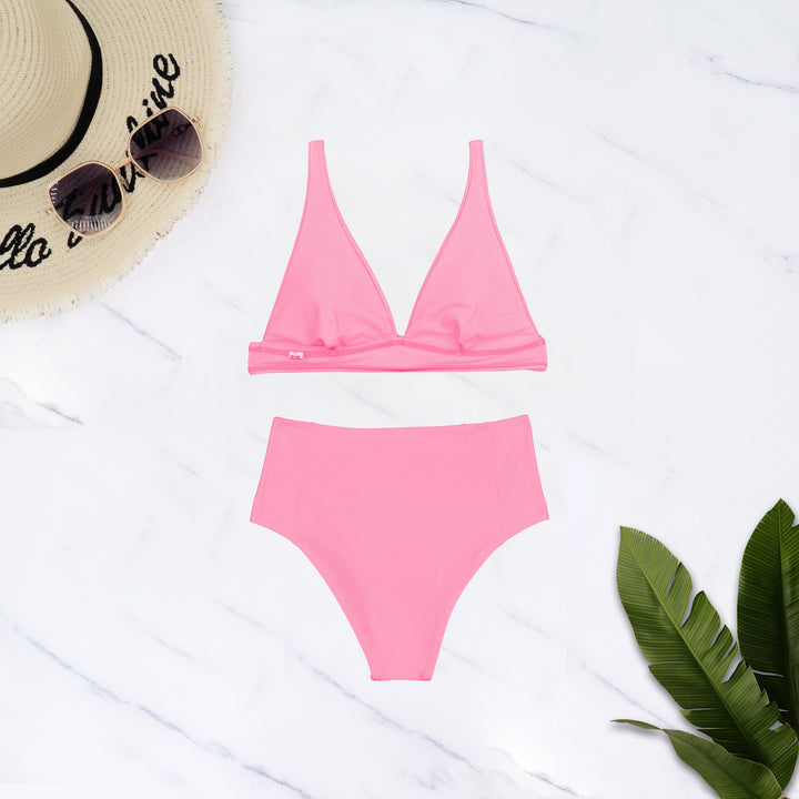 Damen Hochgeschnittener Bikini mit tiefem V-Ausschnitt Echo Archiv