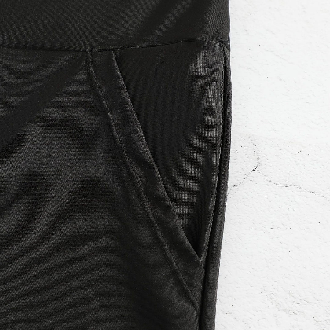 Damen Badeshorts mit hohem Bund und Seitentaschen Echo Archiv