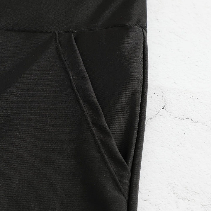 Damen Badeshorts mit hohem Bund und Seitentaschen Echo Archiv