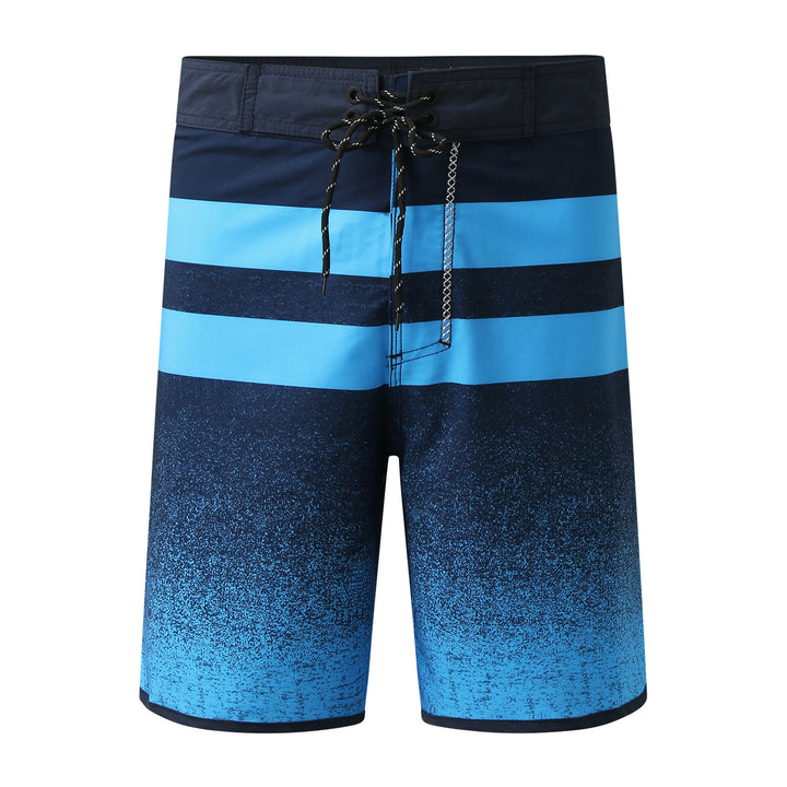 Herren Boardshorts mit innovativem Farbverlauf und komfortablem Kordelzug Echoarchiv