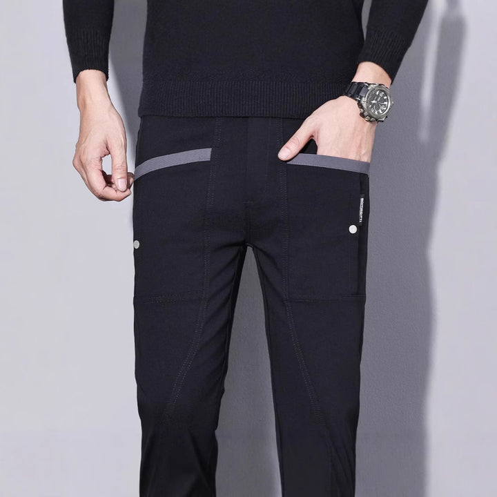 Herren Modische Cargo-Hose mit seitlichen Taschen Echoarchiv