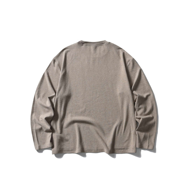 Unisex Oversize Rundhals-Sweatshirt mit Raglannähten und feiner Waffelstruktur Echoarchiv