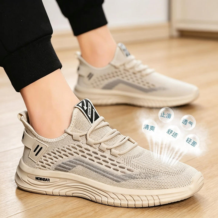 Herren Atmungsaktive Sneakers mit flexiblem Mesh-Design Echoarchiv