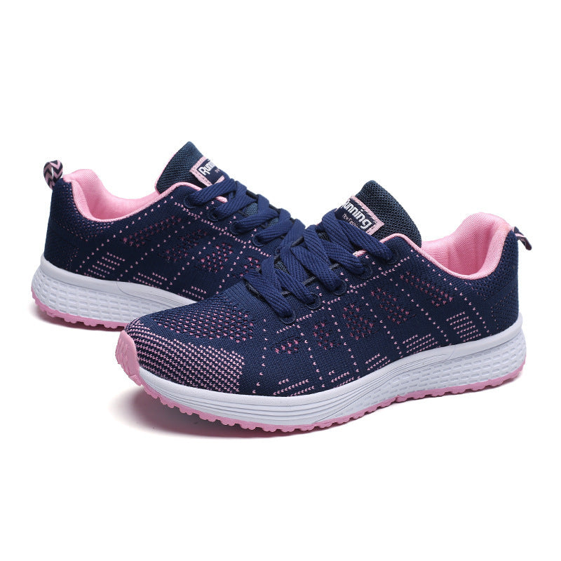 Unisex leichte gestrickte Freizeit- und Laufsneaker mit stoßabsorbierender Komfortsohle – Tavélo