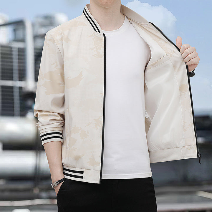 Herren Camouflage Bomberjacke Echo Archive