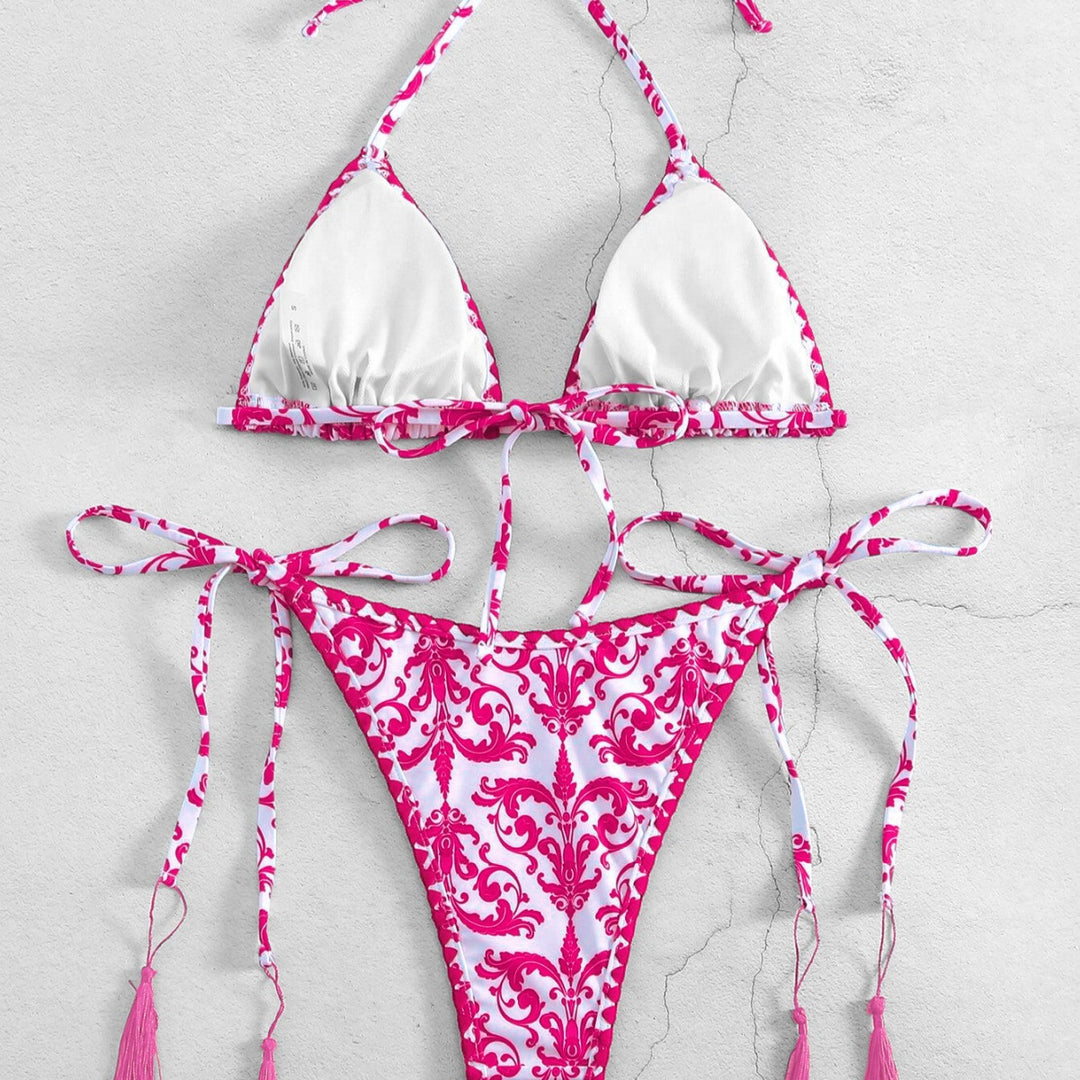 Damen Bikiniunterteil mit eleganten Quastendetails Echo Archiv