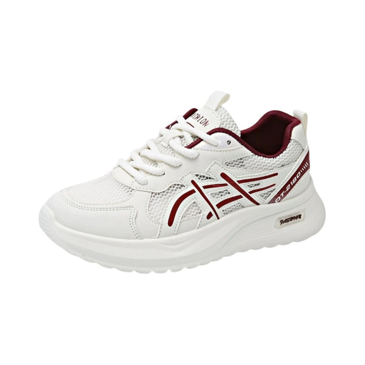 Damen Sportive Chunky-Sneaker mit luftigen Mesh-Einsätzen und robuster Profilsohle – Névara