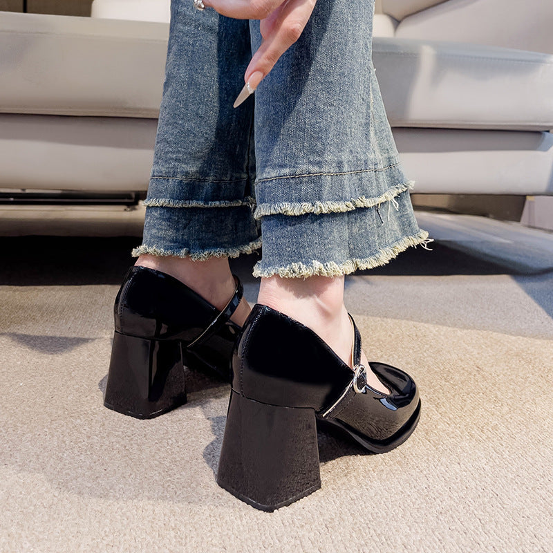 Stilvolle Wasserdichte Mary Jane Pumps – Lioré