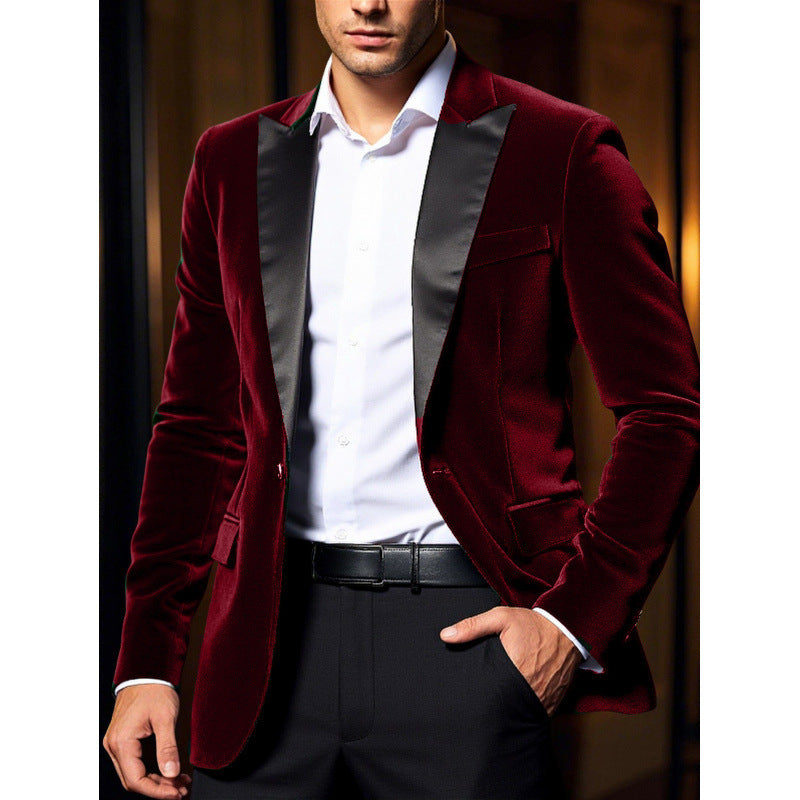 Herren Luxus Samtblazer Echoarchiv