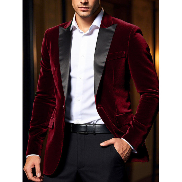 Herren Luxus Samtblazer Echoarchiv