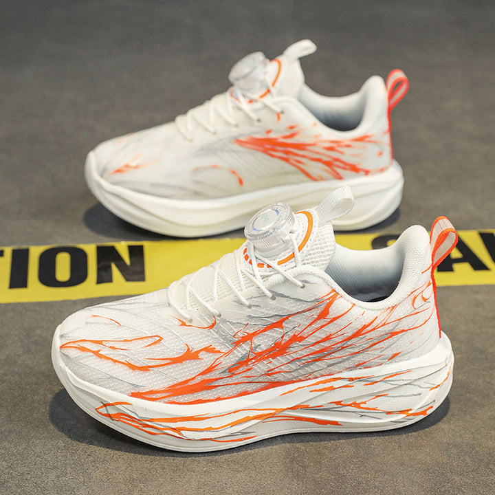 Unisex auffällige Plateau-Sneaker mit Schnelljustier-System und skulpturierter Wellenlaufsohle – Norré