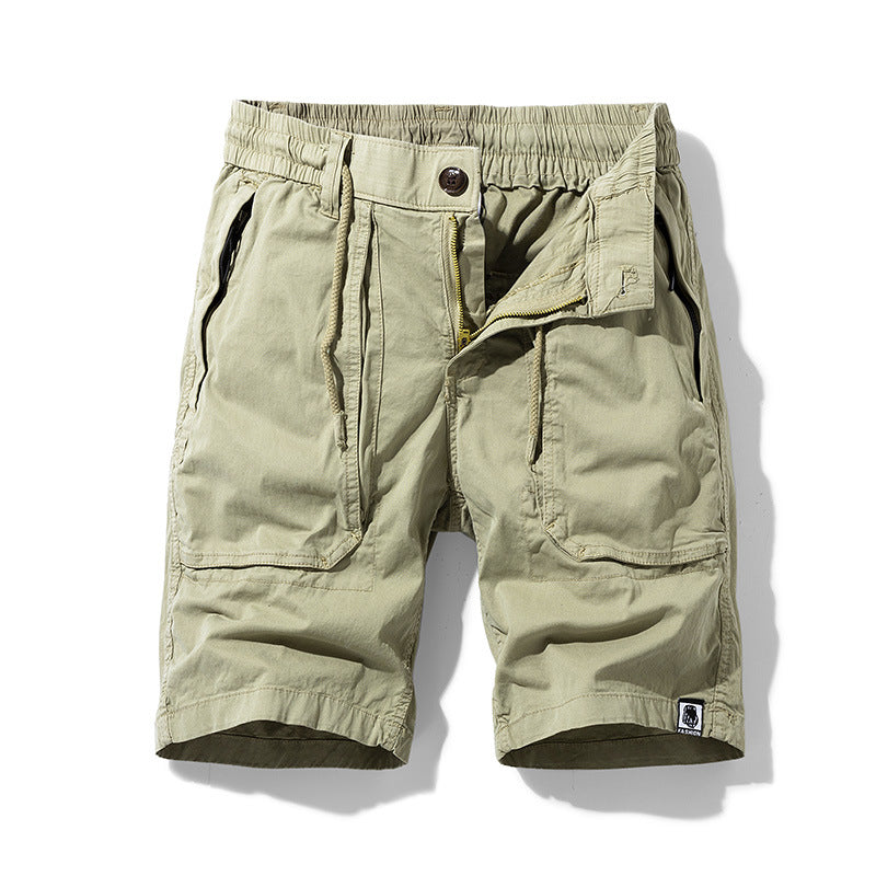 Herren Cargo-Shorts mit elastischem Bund und praktischen Multifunktionstaschen Echoarchiv