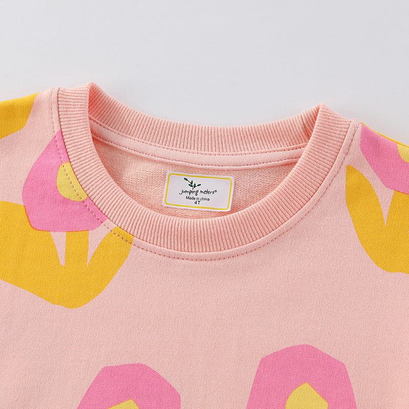 Mädchen Sweatshirt mit floralen Mustern Echo Archiv